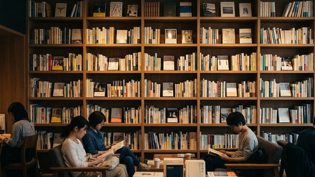 도쿄 진보초 츠타야 책스케이프 서점투어 내부