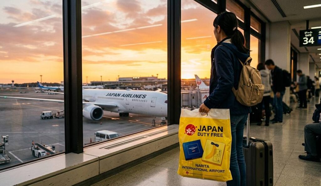 일본 면세점 쇼핑 공항 로이스 초콜릿 바나나 쇼핑백