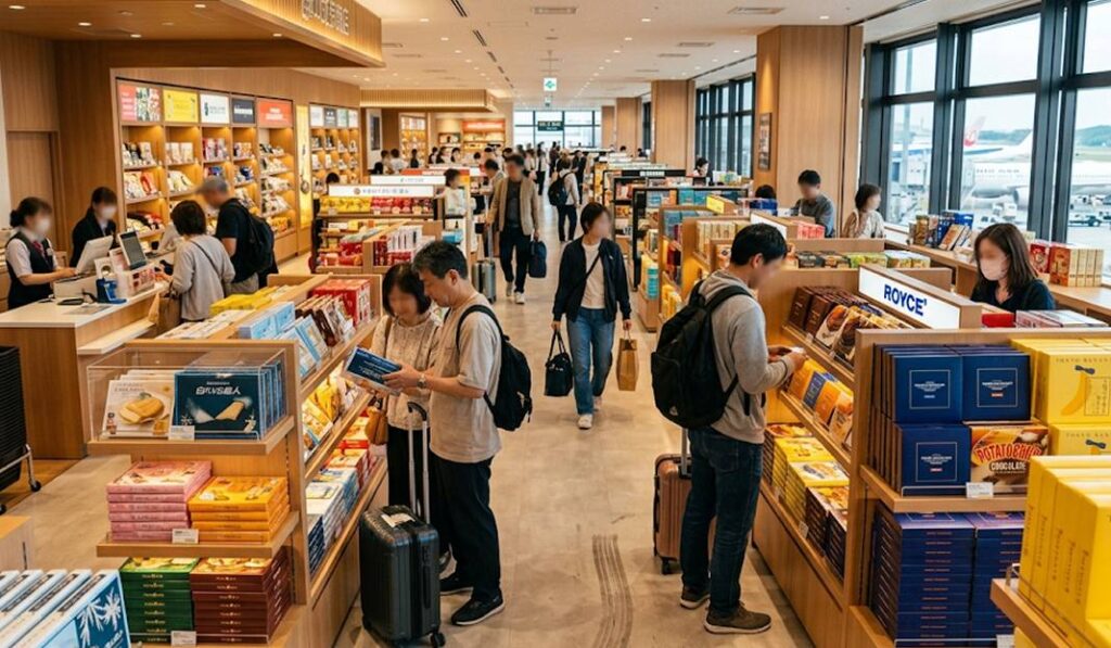 일본 면세점 쇼핑 공항 로이스 초콜릿 바나나 제품
